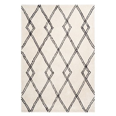 KAYOOM Teppich Orlando 125 Rauten-Muster elfenbein Größenaiuswahl