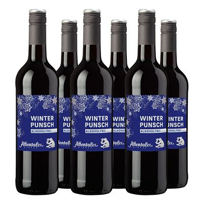 Thumbnail - AFFENTALER WEIN Winterpunsch alkoholfrei 0,5% vol. 6 Flaschen à 0,75l Exklusiv bei QVC
