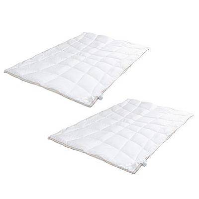 GOLDWOLKE 2 Ganzjahresdecken neue Füllung f.Allergiker geeignet Größenauswahl