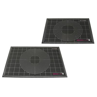 KOCHBLUME® 2tlg. Silikon Backmatten-Set S(30x40) und L(40x60) spülmaschinenfest