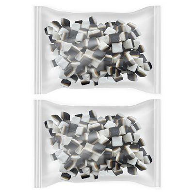 GRAND-CRU KONFEKT Fruchtgummi-Lakritz Schaumwürfel 2 Packungen à 500g Inhalt 1.000g