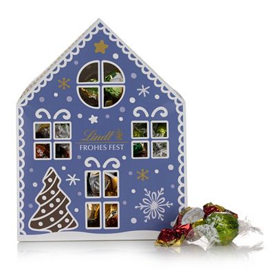 Thumbnail - LINDT Weihnachtliche Nuss Mischung, 10 Sorten exklusiv bei QVC Inhalt 510g, 43 Stück