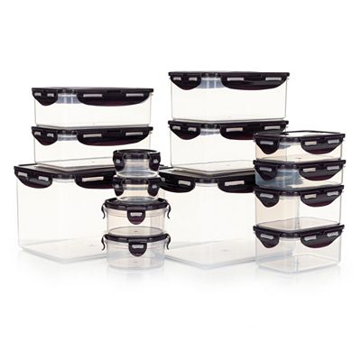 LocknLock 14 Frischhaltedosen stapelbar 100ml-4,5L Gesamtvolumen 16,5L