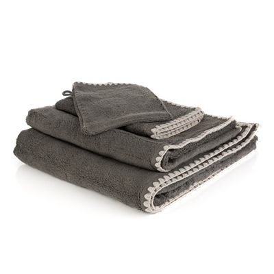 SEEDÜNE Handtuch-Set Kettelnaht 100% Baumwolle 4tlg.