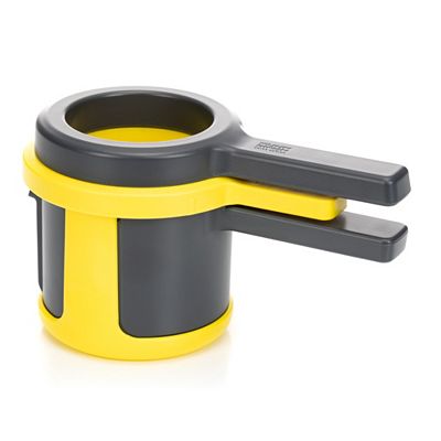 KUHN RIKON Zitruspresse mit Kurbelkolben & Auffangbehälter 22x12x12cm