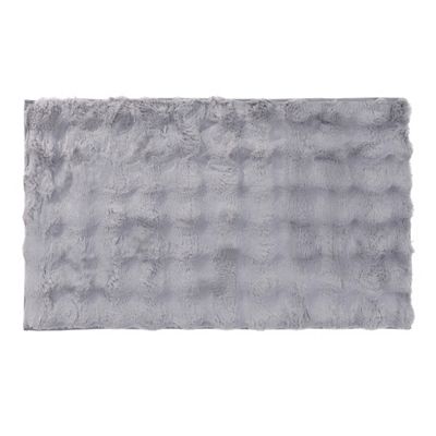 MONT CHALET Badteppich WOLKE 3D-Optik uni Mikrofaser, waschbar Farb- & Größenauswahl