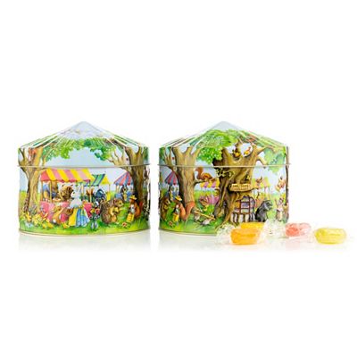 Thumbnail - CHURCHILL'S CONFECTIONERY 2 Metalldosen mit Zitrusfrüchte Bonbons Inhalt 800g