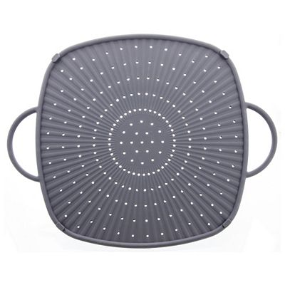 COOLINATO Spritzschutz Silikon für runde & eckige Pfannen