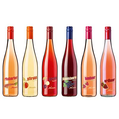 AFFENTALER WEIN Fruchtsecco Bestseller Paket 6 Sorten à 0,75l exklusiv bei QVC