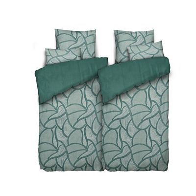 WINTERENGEL Wendebettwäsche Kunstmotiv Mikrofaser Flanell Doppelbett, 6tlg.