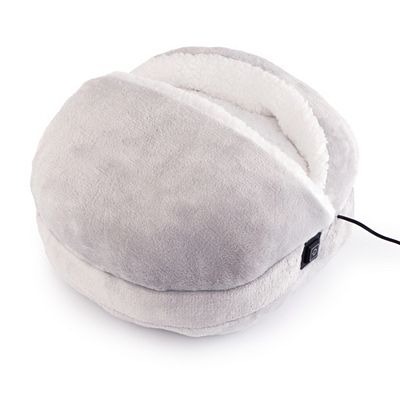 MONT CHALET Heizschuh Fellimitat ohne Powerbank Einheitsgröße