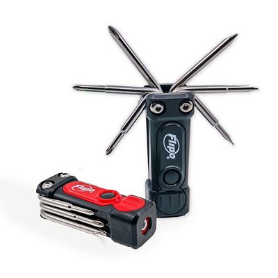 FLIPO® 8in1 Taschenwerkzeug inkl. LED Funktion universell einsetzbar 2 Stück