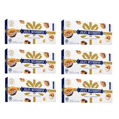 JULES DESTROOPER Mandelflorentiner Vorratsset 6 Packungen à 100g Inhalt 600g