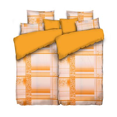 JERYMOOD Wendebettwäsche Grafik m. Farbverlauf Mikrofaser Jersey Doppelbett, 8tlg.