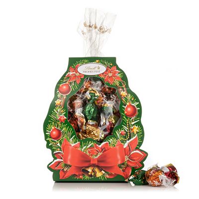 Thumbnail - LINDT Weihnachtsgrüße Mischbeutel 9 Sorten 38 Stück, Inhalt 563g