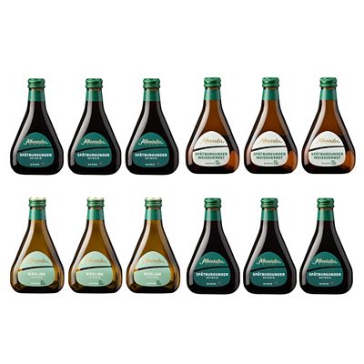 Thumbnail - AFFENTALER WEIN Mini-Buddel 0,25l 12 Flaschen, JG 23/24 gemischt oder sortenrein