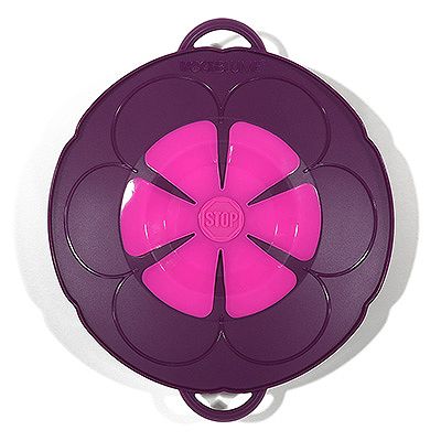 KOCHBLUME® Überkochstopp & Spritzschutz spülmaschinenfest junior, Ø 14-18cm