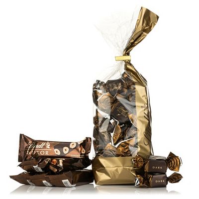 Thumbnail - LINDT Nuxor trifft Riegel Mischbeutel exklusiv bei QVC Inhalt 583g, 36 Stück
