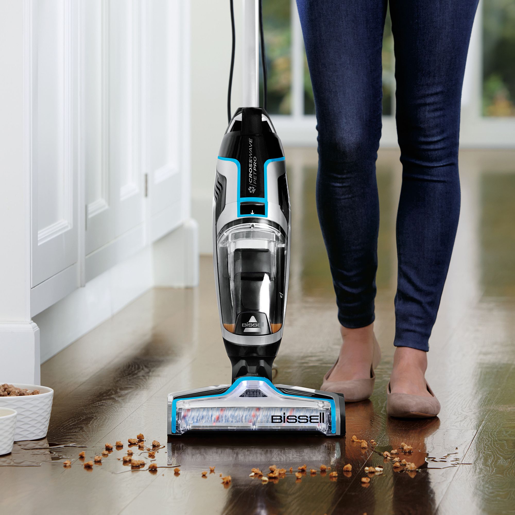 BISSELL CrossWave Pet Pro Bodenreiniger 3in1Funktion inkl. 1l Reiniger