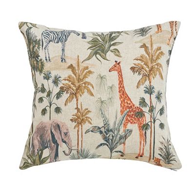 done.® Dekokissenhülle ANIMAL Leinen-Anteil waschbar