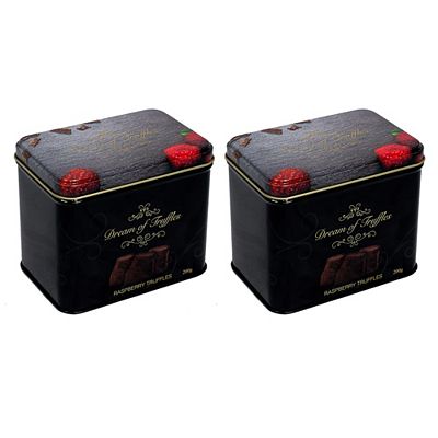 DREAM OF TRUFFLES Schwedische Konfekt Trüffel je 2 Dosen exklusiv bei QVC Inhalt 2x 200g