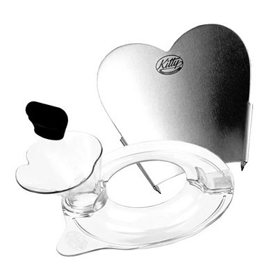 Kitty PROFESSIONAL® 2tlg. Set, inkl. Herzschütte & Spritzschutz KITCHENAID®-Zubehör