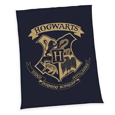 Harry Potter™ Decke Hogwarts Wappen Wellsoft-Flausch ca. 150x200cm