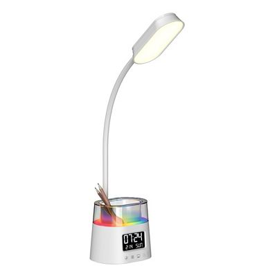 Multifunktionale LED-Tischleuchte mit Stiftehalter 3 Helligkeitsstufen max. 380 Lumen