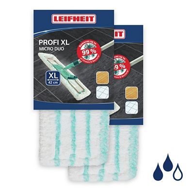 Thumbnail - LEIFHEIT 2er Set Wischbezug Profi XL geeignet für alle glatten Böden