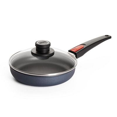 WOLL® Diamond Lite Flachpfanne Ø20cm 5cm hoch inkl. Glasdeckel
