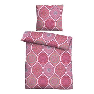 Thumbnail - Castell® Bettwäsche Ornamente Baumwoll Renforcé Einzelbett, 2tlg.
