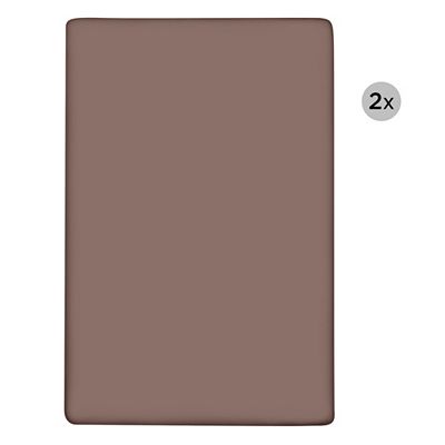 B-Ware MONT CHALET 2 uni Spannbettlaken Normalgröße ca. 100x200cm