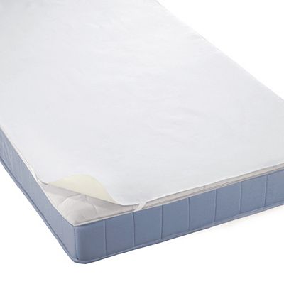 biberna® Sleep & Protect Inkontinenz Molton- Matratzenauflage für Topper, 2-lagig