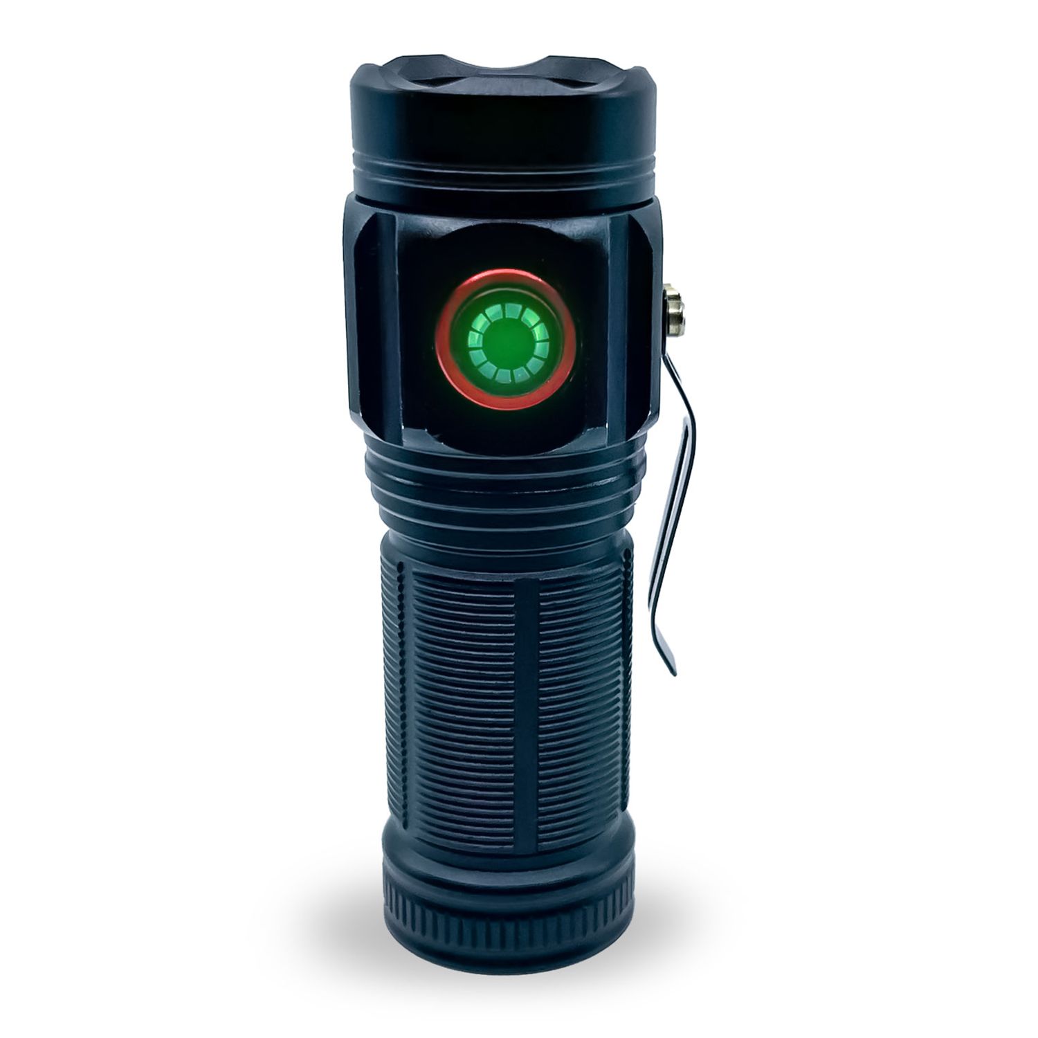 FLIPO® Mini Tactical LED-Taschenlampe bis zu 1.500 Lumen wiederaufladbar