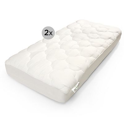 POLYSOFT 2 Unterbetten 4-Loch-Hohlfaser Wolkensteppung ca. 95x200cm