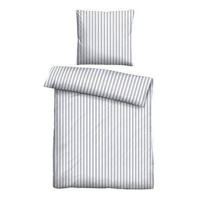 Castell® Bettwäsche Streifen Baumwoll Jersey Einzelbett, 2tlg.