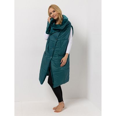 MONT CHALET 2in1-Heizweste-/decke inkl. Powerbank & Adapter waschbar