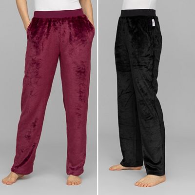 B-Ware MONT CHALET 2 Damen-Hosen Mikrofaser Chinchilla Farbmix, mit Taschen