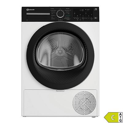 BAUKNECHT Wärmepumpentrockner 9kg, EEK C 15 Programme BT 95C WBS