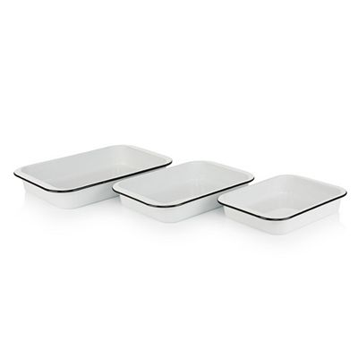 Thumbnail - WILKINSON 1888 LTD 3tlg. Backformen-Set Kohlenstoffstahl mit Emaille-Beschichtung S, M und L, nestbar