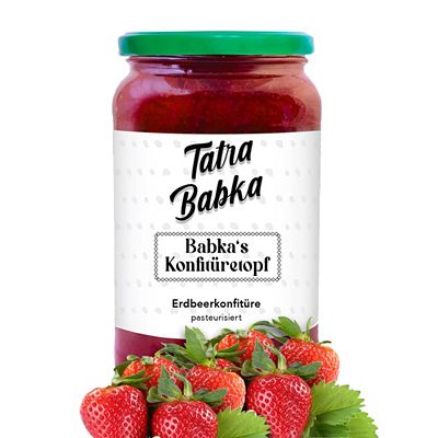 Thumbnail - TATRABABKA Babka's Konfitüretopf schonend eingekocht exklusiv bei QVC Inhalt 920g