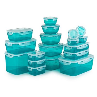 LocknLock 18 Frischhaltedosen nestbar, 100ml-4L Gesamtvolumen 20,39L