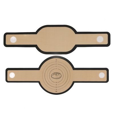 COOK'S ESSENTIALS 2er-Set Brotbackeinlagen aus Silikon ⌀ 21 & 53cm