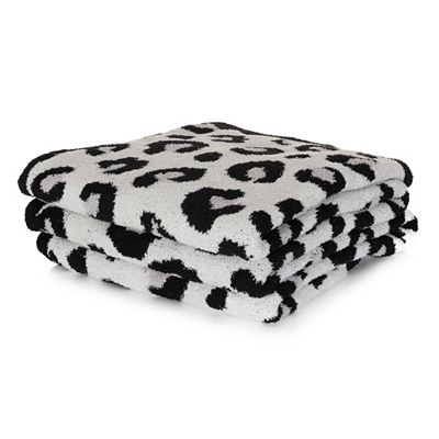COZEE HOME Kuscheldecke Muster mit Struktur MF Fluffy Bouclé waschbar, 150x200cm