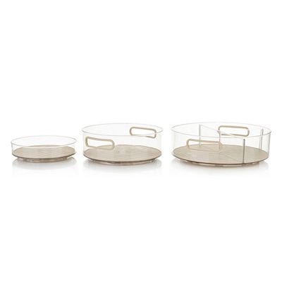COOK´S ESSENTIALS Drehteller Lazy Susan ⌀ 20, 25 & 30 cm 3tlg.