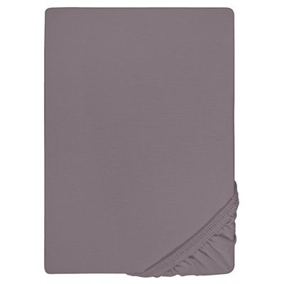 biberna® 1 uni Topper- Spannbettlaken Jersey-Elastic Größenauswahl