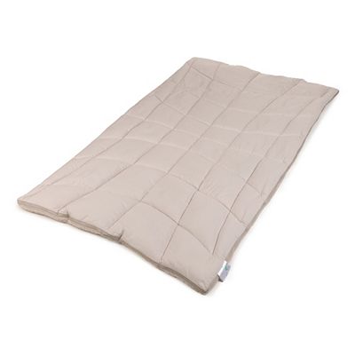 GOLDWOLKE Wende-Winterdecke Klimaband Mikrofaser Teddyfell f.Allergiker geeignet