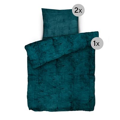 MONT CHALET uni Bettwäsche Übergrößen Mikrofaser Chinchilla Einzelbett, 3tlg.