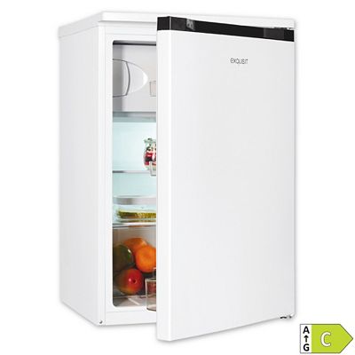 Thumbnail - EXQUISIT Kühlschrank weiß mit 4 Sterne Gefrierfach 107l, EEK C LED-Beleuchtung KS516-4-051C