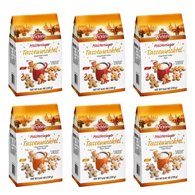 Thumbnail - WICKLEIN Tassenwichtel 2 Sorten, 6 Packungen exklusiv bei QVC Inhalt 1.500g